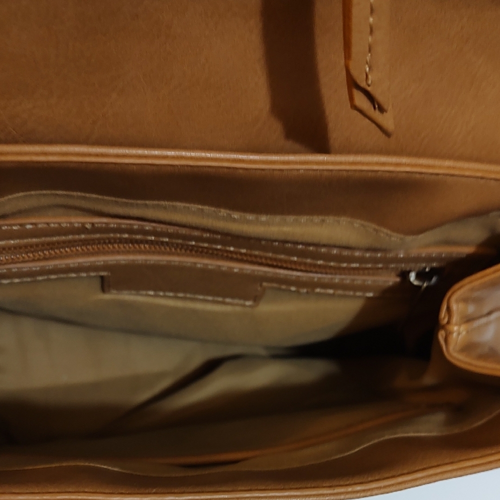 Tan Leather Backpack - image 3